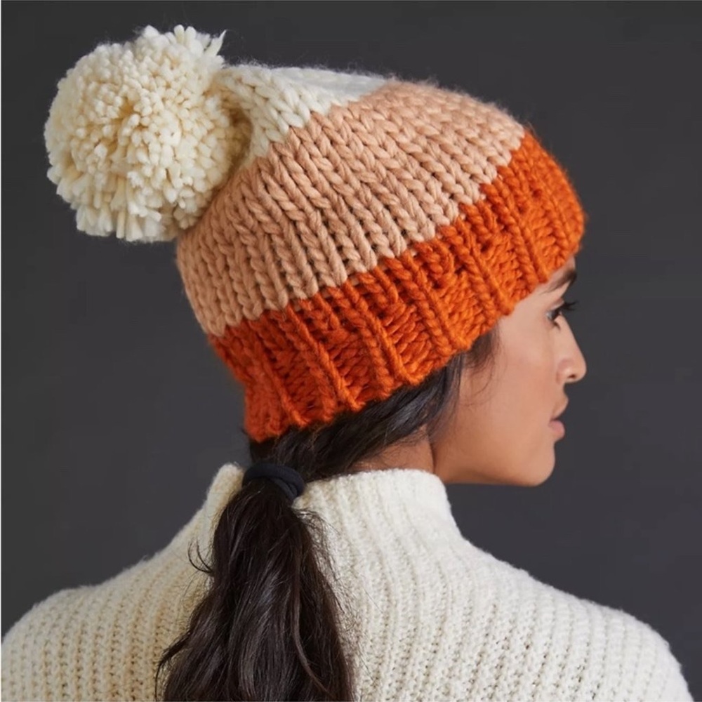 Anthropologie knit beanie